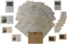 Vast Archive of Franklin D. Roosevelt Letters & White House Correspondence to Helena Mahoney, the Physical Therapist Who Developed the Warm Springs Treatment Center & Helped FDR Overcome Polio